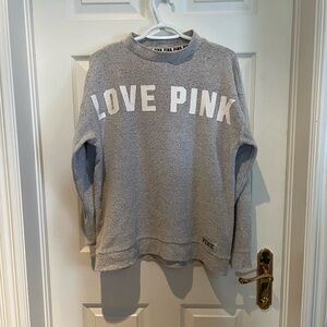 PINK crew neck sweater
